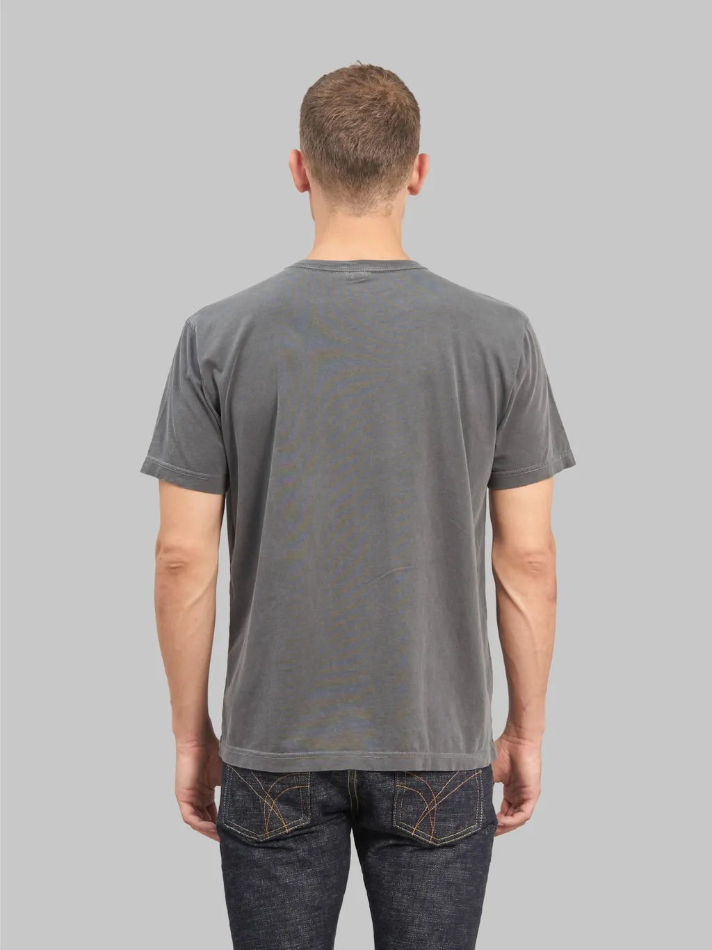 3sixteen Garment Dyed Pima T⁠-⁠shirt Smoke