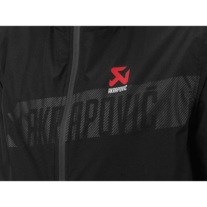 AKRAPOVIC 802221 Windbreaker Corpo Black Men XS