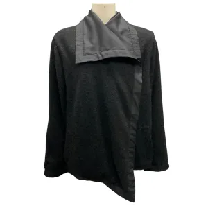 Akris Charcoal Grey Cashmere and Silk Rochelle Jacket