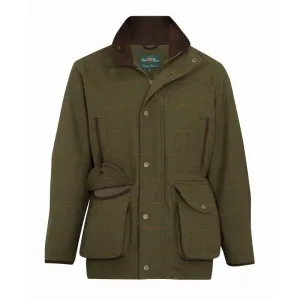 Alan Paine Combrook Mens Tweed Field Coat - Maple