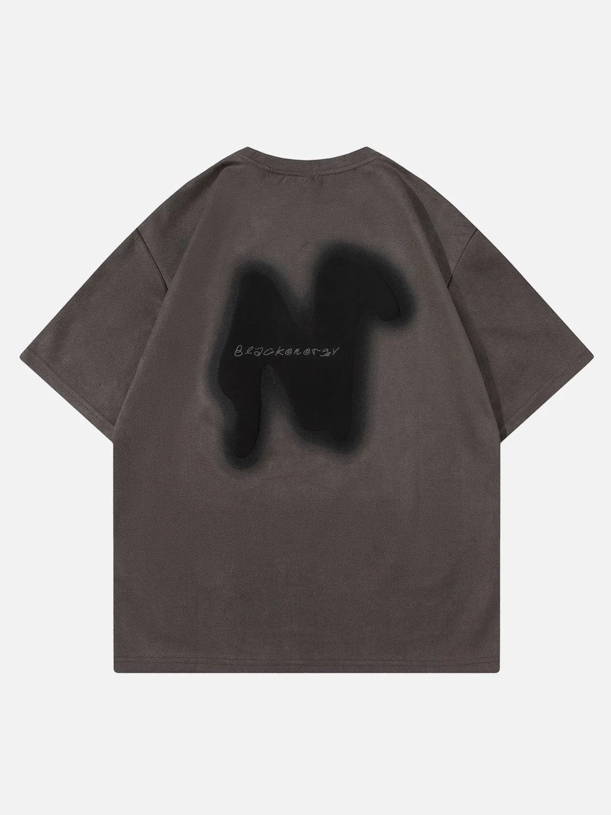 AlanBalen® - Blurry Letter Graphic Tee