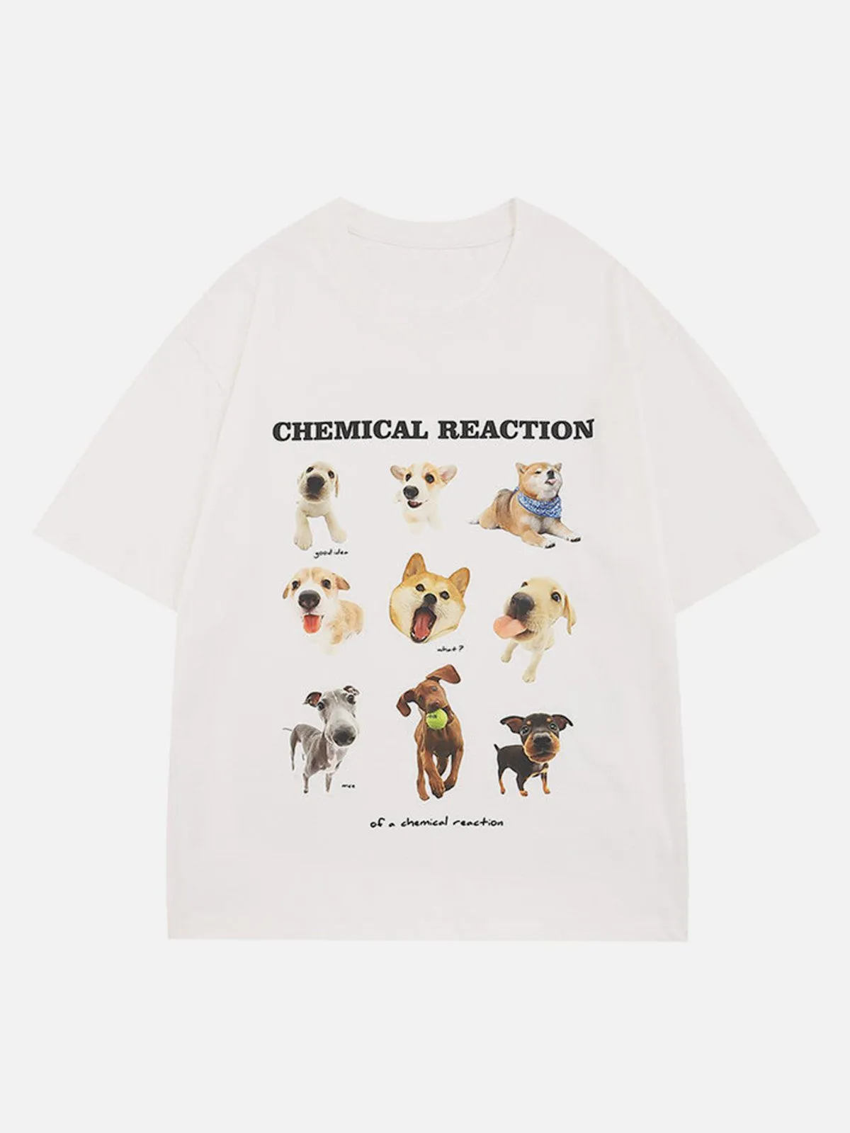 AlanBalen® - Cute Dog Print Tee