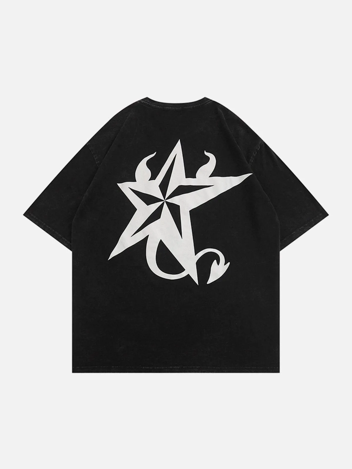 AlanBalen® - Demon Star Print Tee