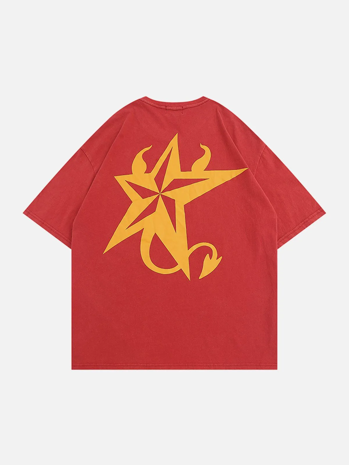 AlanBalen® - Demon Star Print Tee