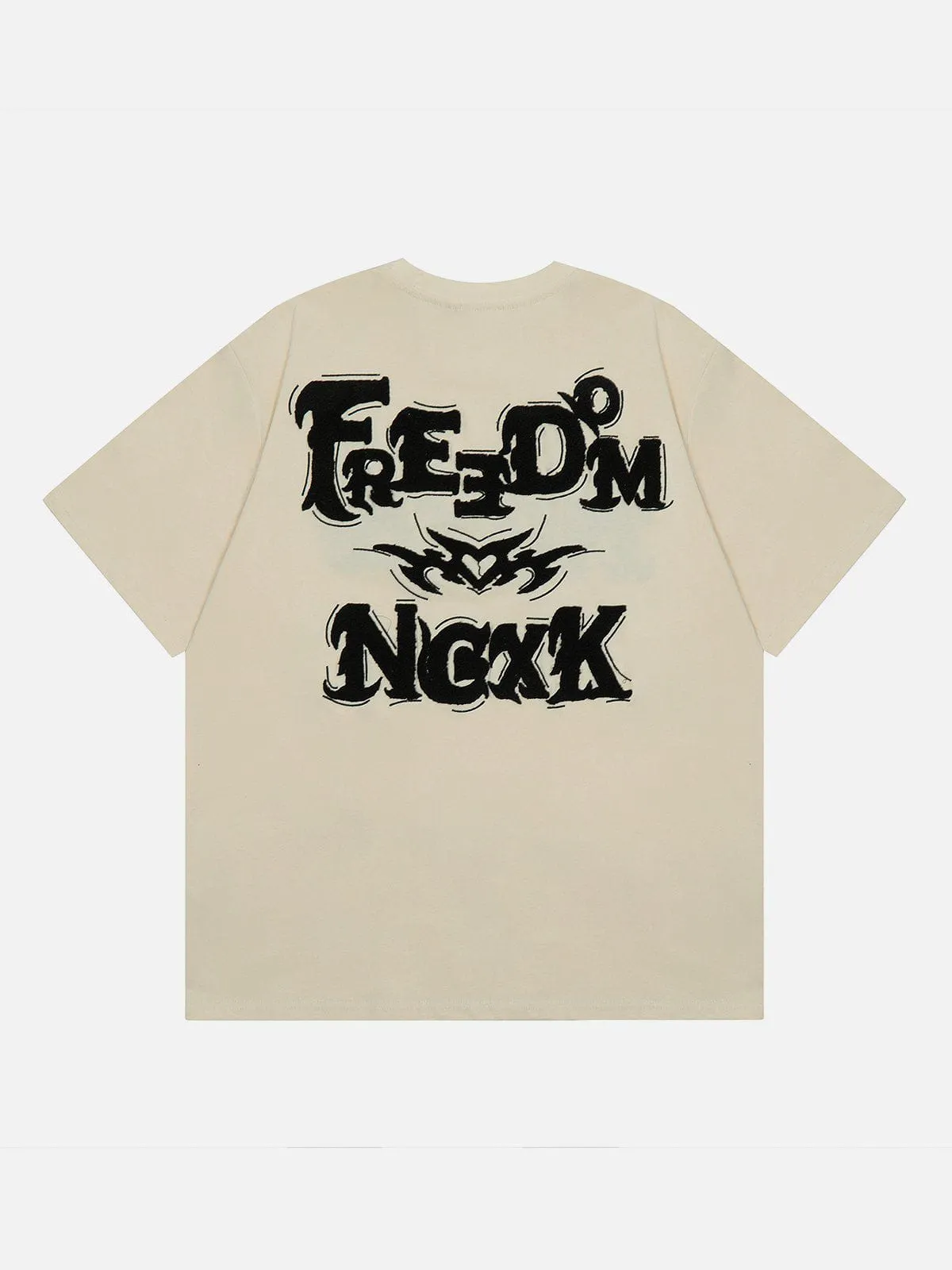 AlanBalen® - Flock Letter Tee