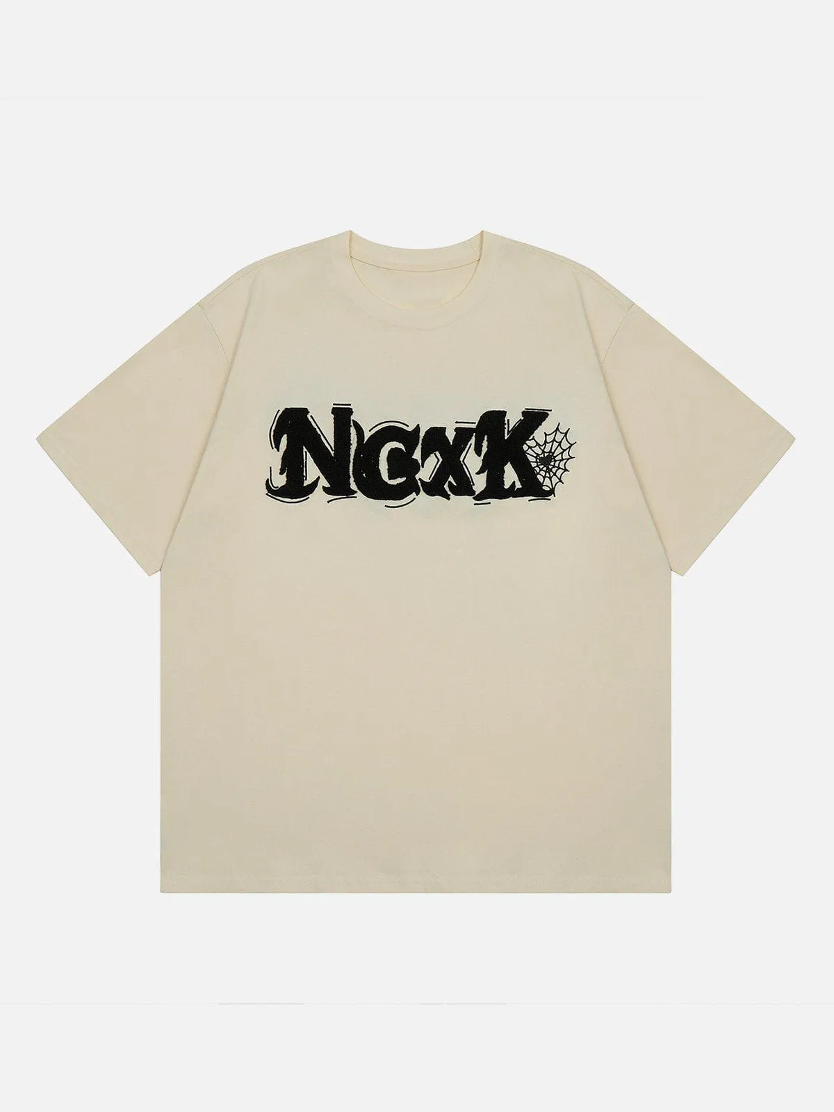 AlanBalen® - Flock Letter Tee