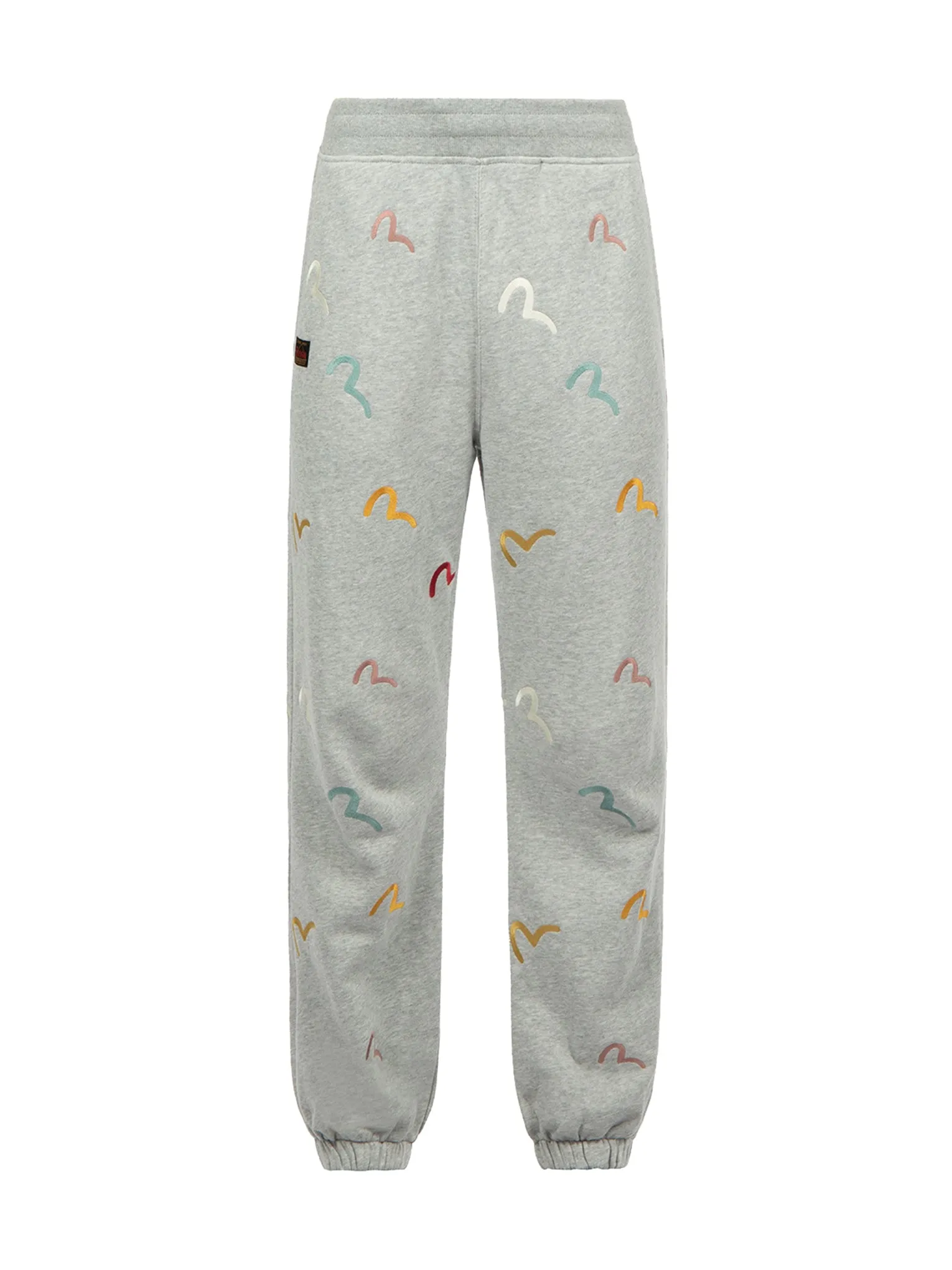 Allover Seagull Embroidery Sweatpants