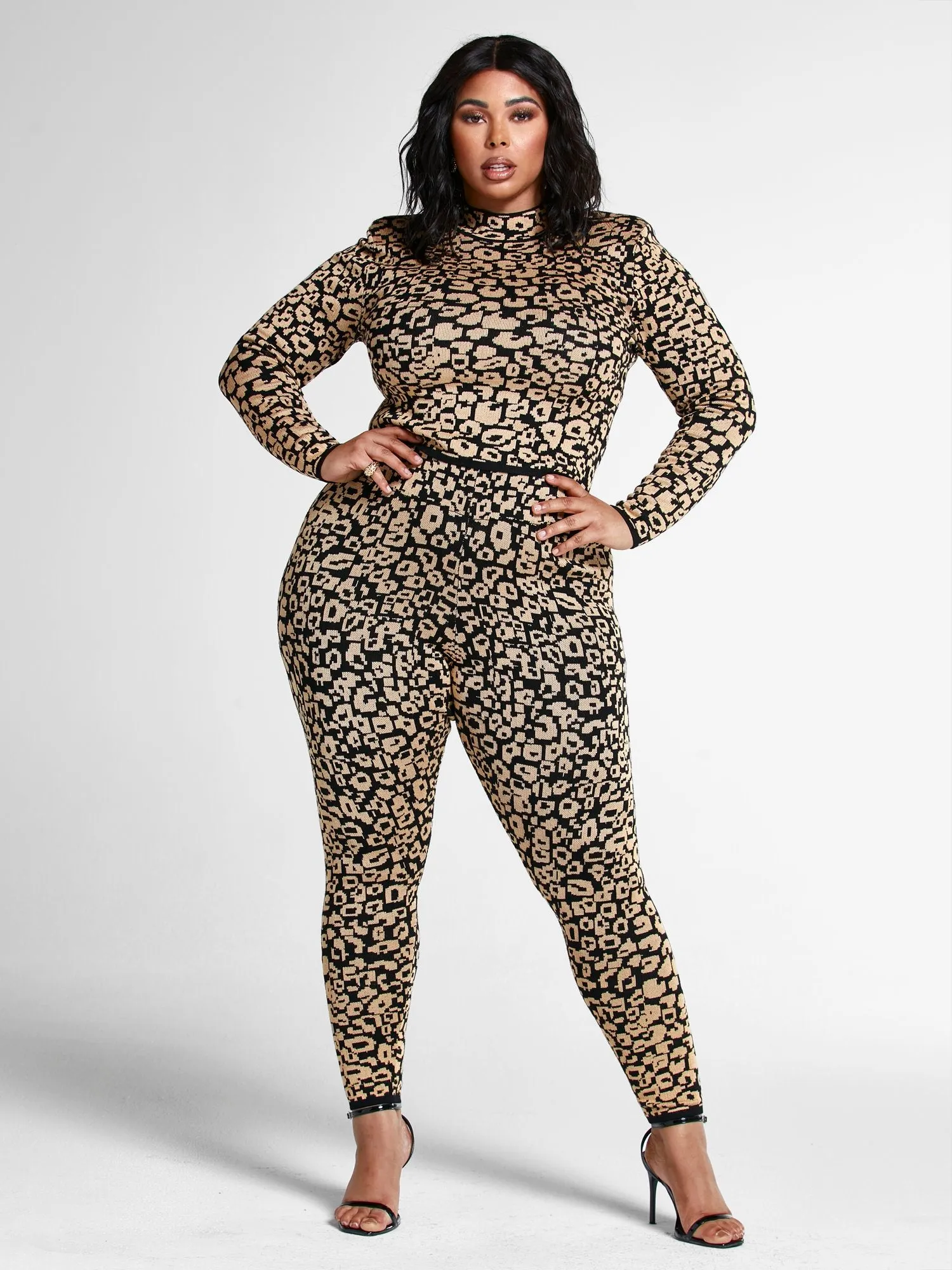 Alyssa Leopard Print Sweater