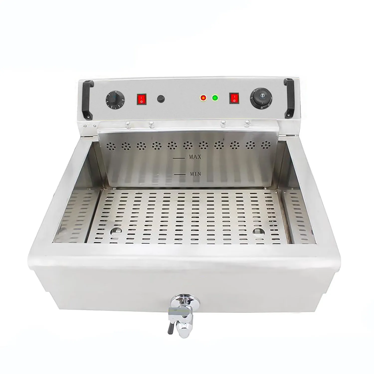 AP-281F Churro Maker Machine | Mexican Churro Maker | 3-Hole Nozzles plus Knife | Deep Fryer | Manual