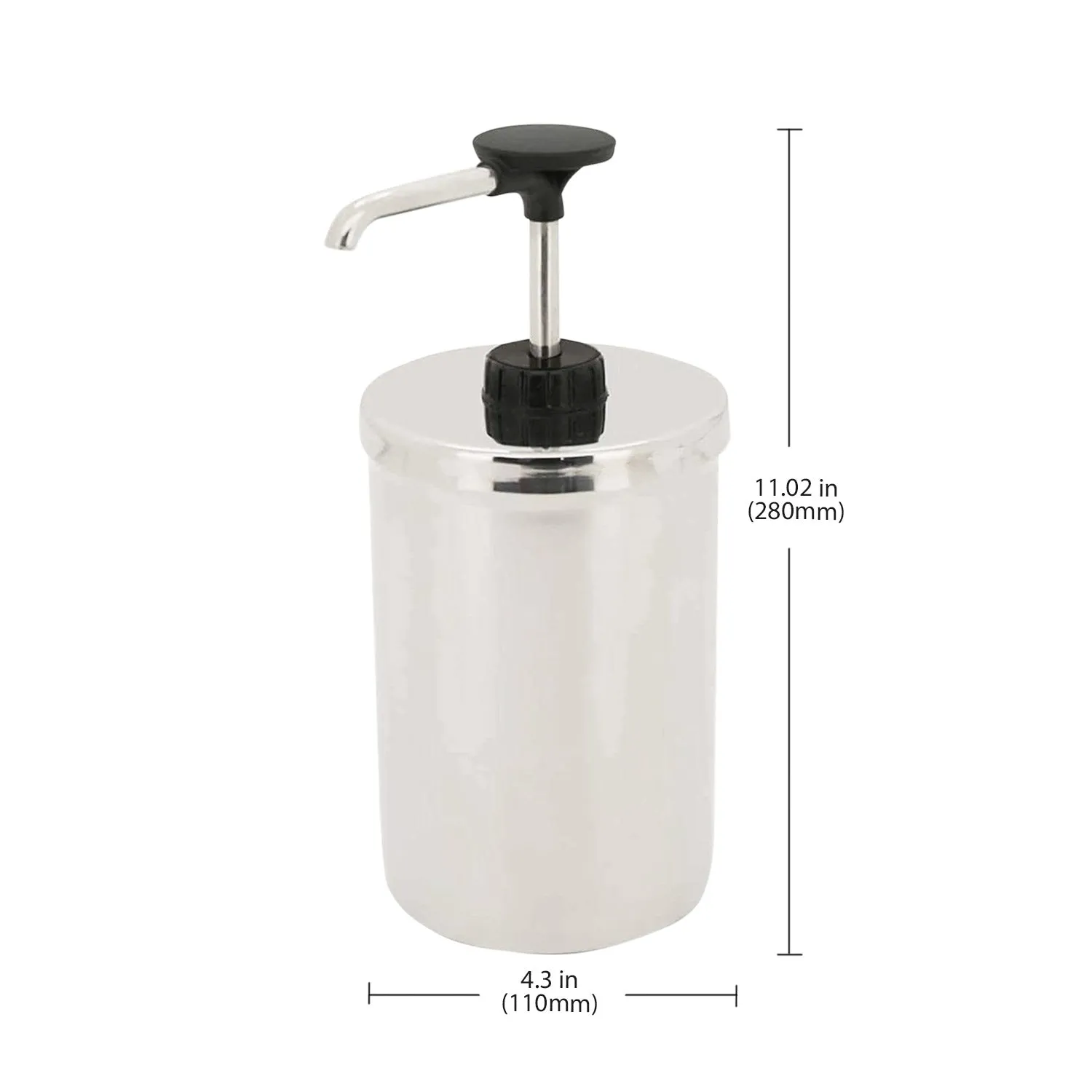 AP-313S Electric Sauce Dispenser | Topping Warmer with Pump | Sauce Dispenser | Commercial and Home Use