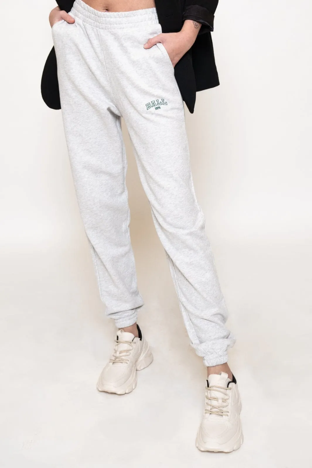 Ball - Sweatpants D. Johnson - White Melange