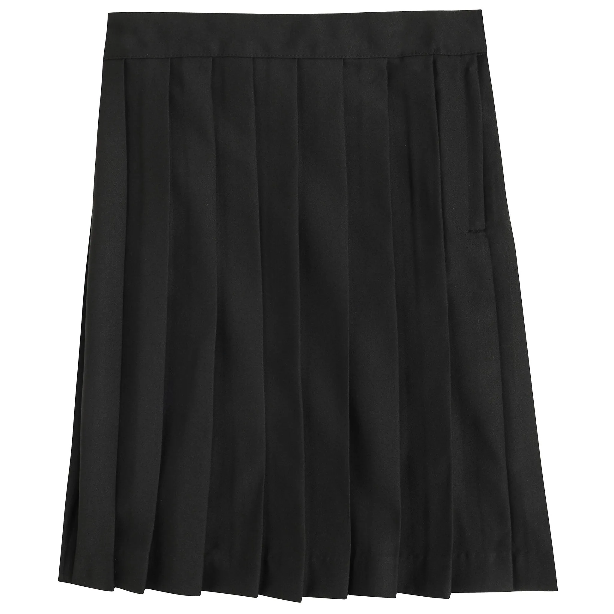 Below the Knee Pleated Skirt Plus Sizes (2 Colors)