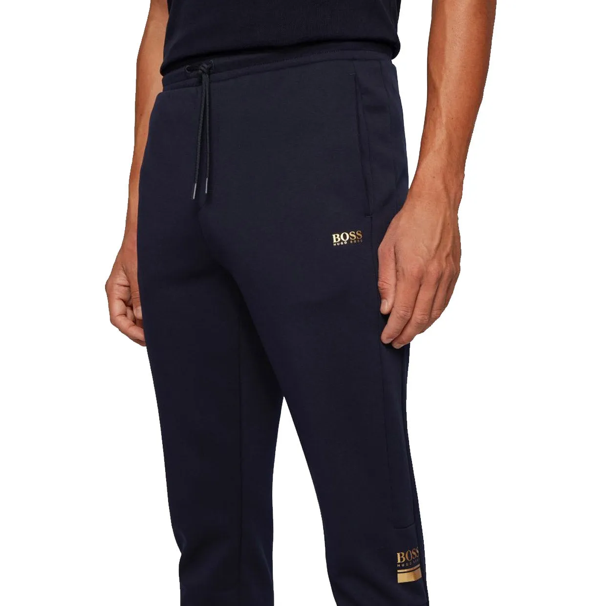 BOSS Navy Halvo Trousers