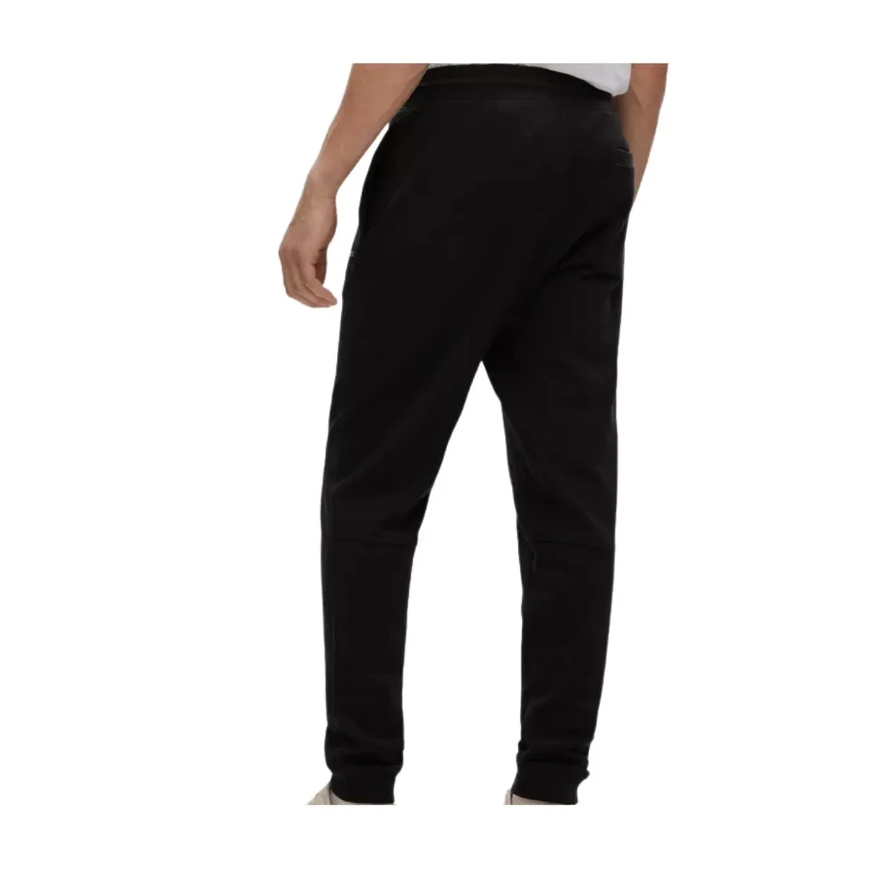 BOSS Sestart Logo Patch Black Jogging Bottoms