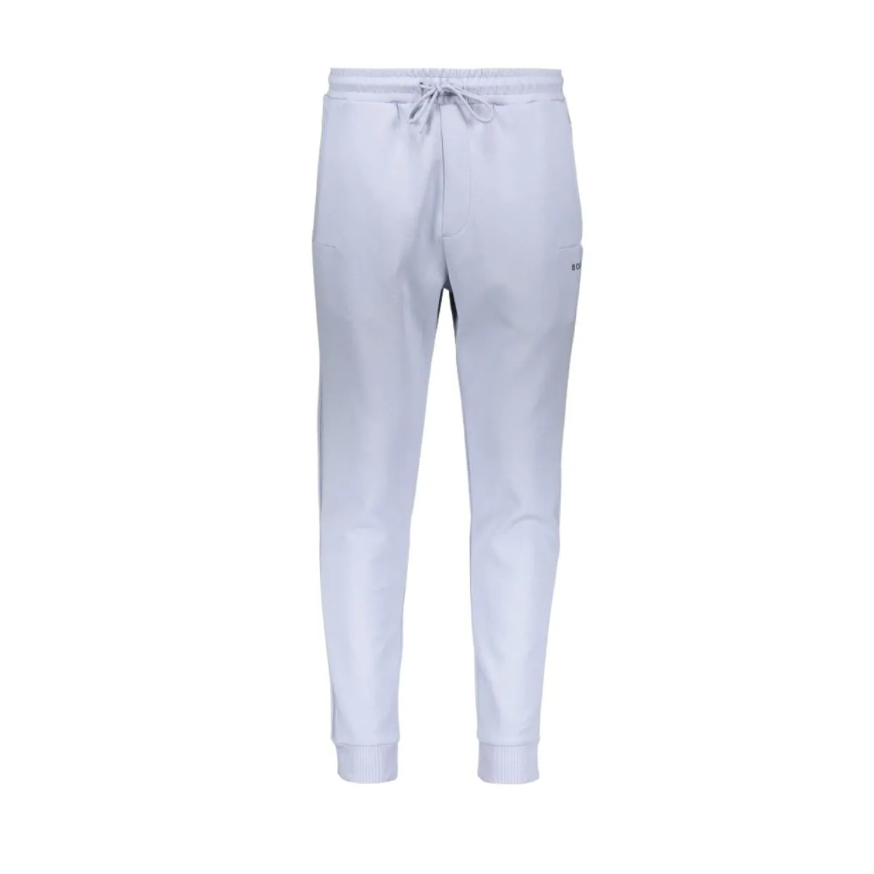 BOSS Sky Blue Hadiko Logo Tape Jogging Bottoms