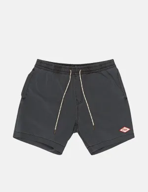 Deus Ex Machina Sandbar Garment Dye Shorts - Phantom Black