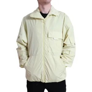 Dolce & Gabbana Elegant Yellow Windbreaker Jacket