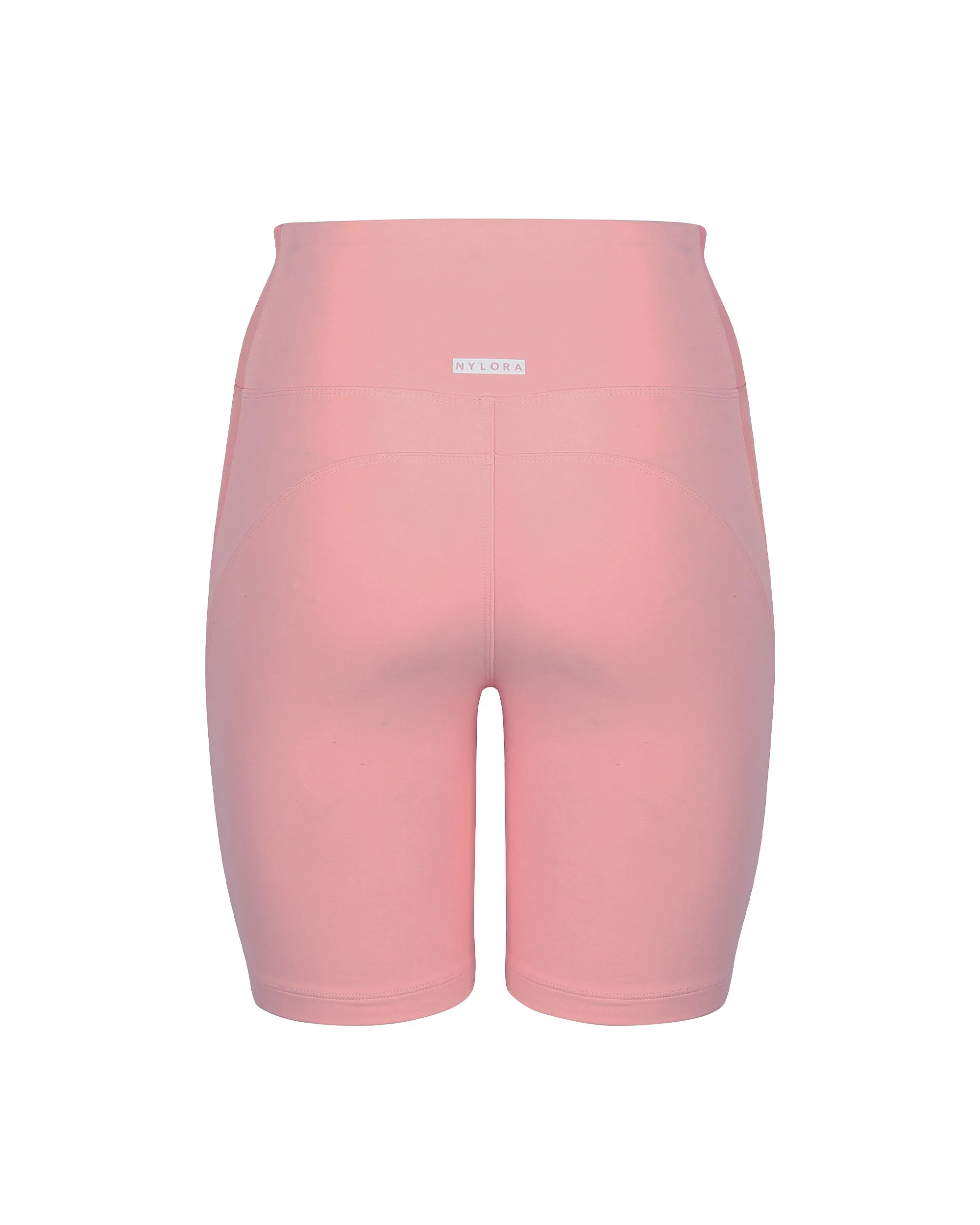 FARRAH BIKER SHORTS ROSÉ PINK