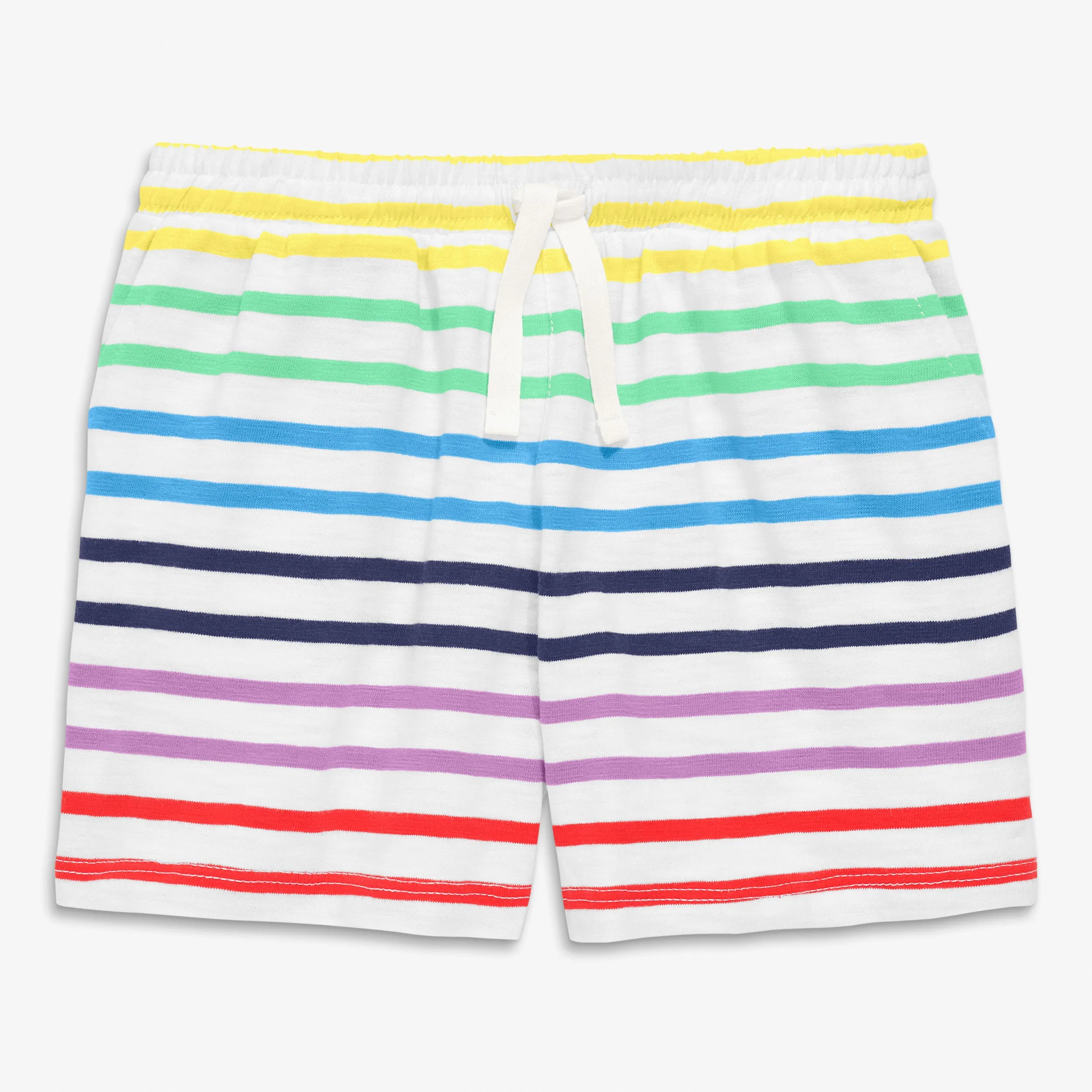 Field short in rainbow stripe