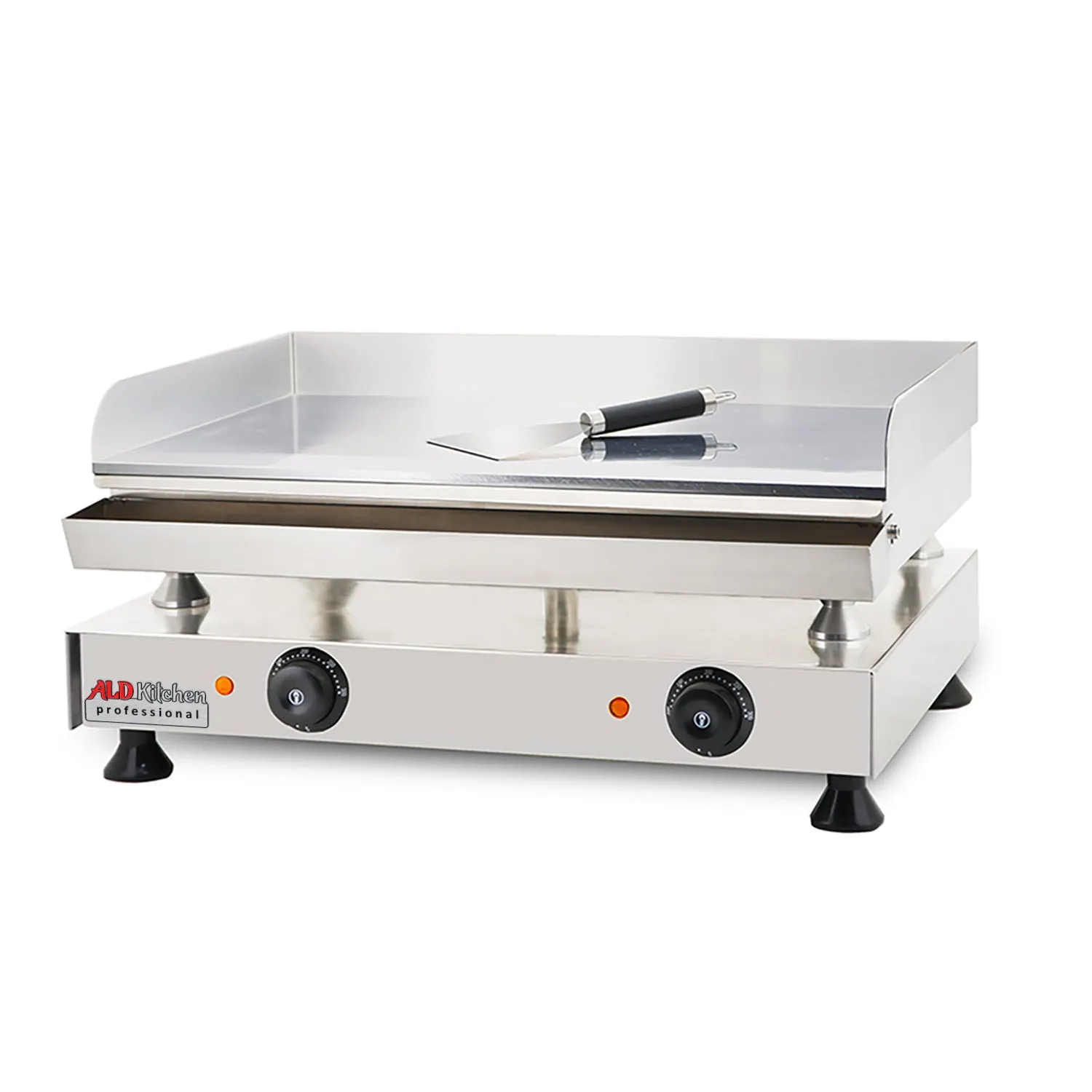 Flat Top Griddle | Teppanyaki Grill | Single, Dual or Triple Thermostat | Commercial Use | Nonstick