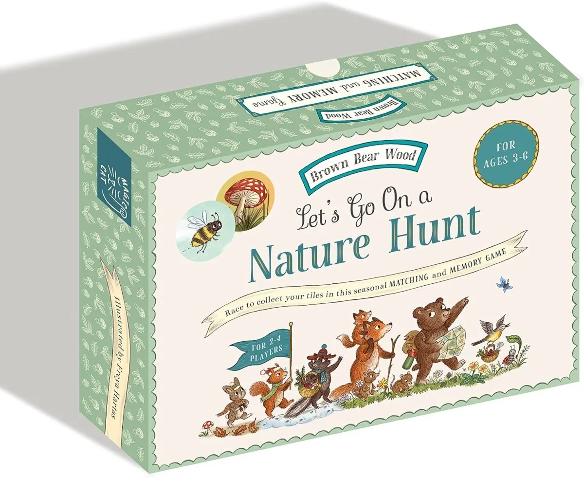 Freya Hartas: Brown Bear Wood - Let's Go on a Nature Hunt Memory Matching Game