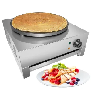 GR-DE1 Pancake Maker | Commercial Electric Crepe Machine | Stainless Steel