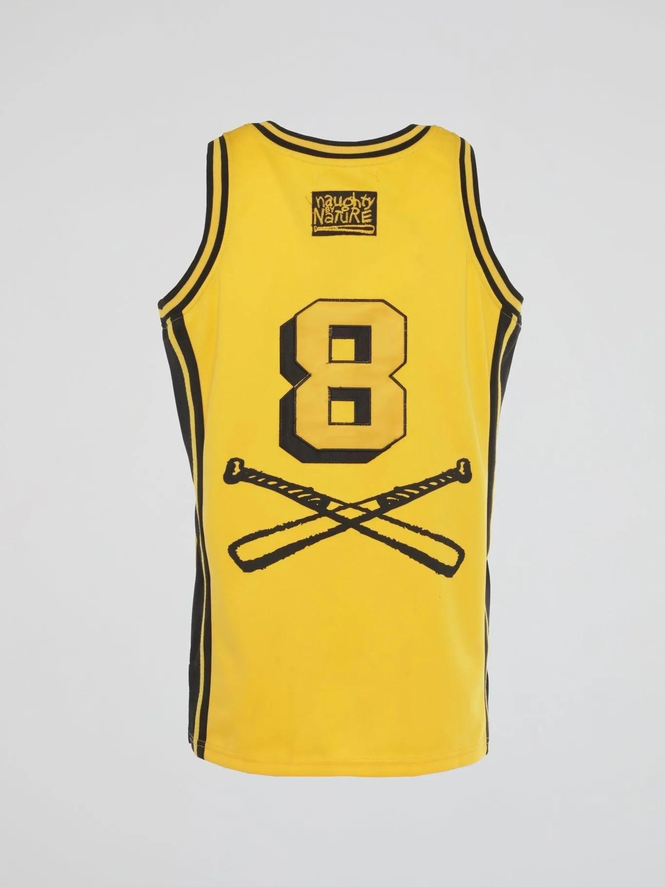 Headgear - Yellow Naughty By Nature Basketball Jersey