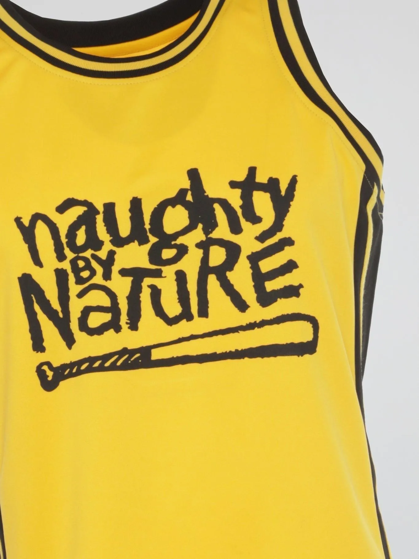 Headgear - Yellow Naughty By Nature Basketball Jersey