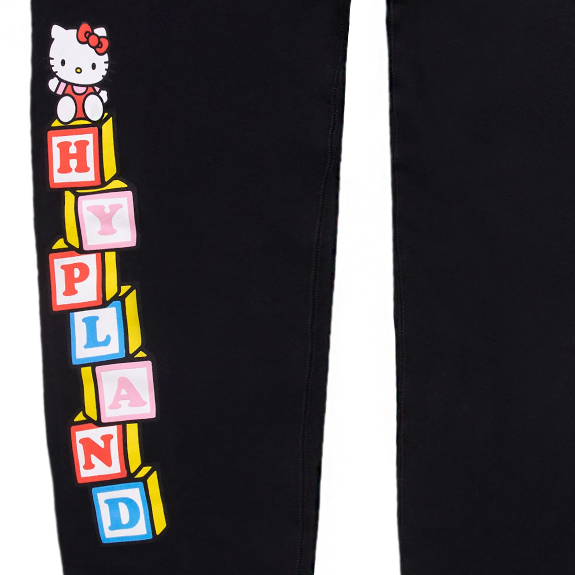 HELLO KITTY BLOCKS SWEATPANTS (BLACK)