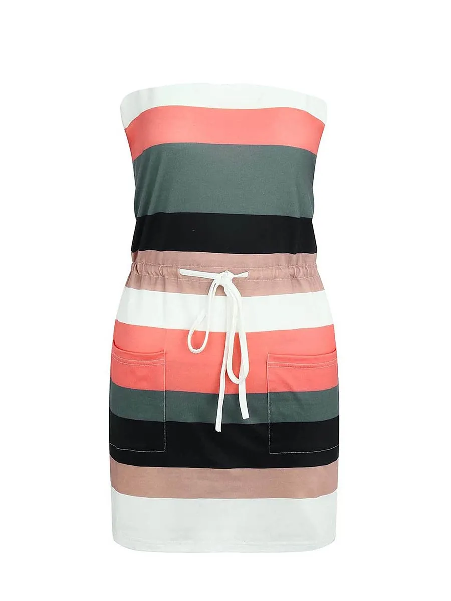 iForgirls Sheath Striped Dress