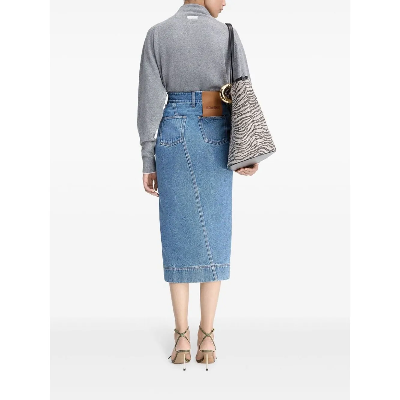 JACQUEMUS Skirts Blue