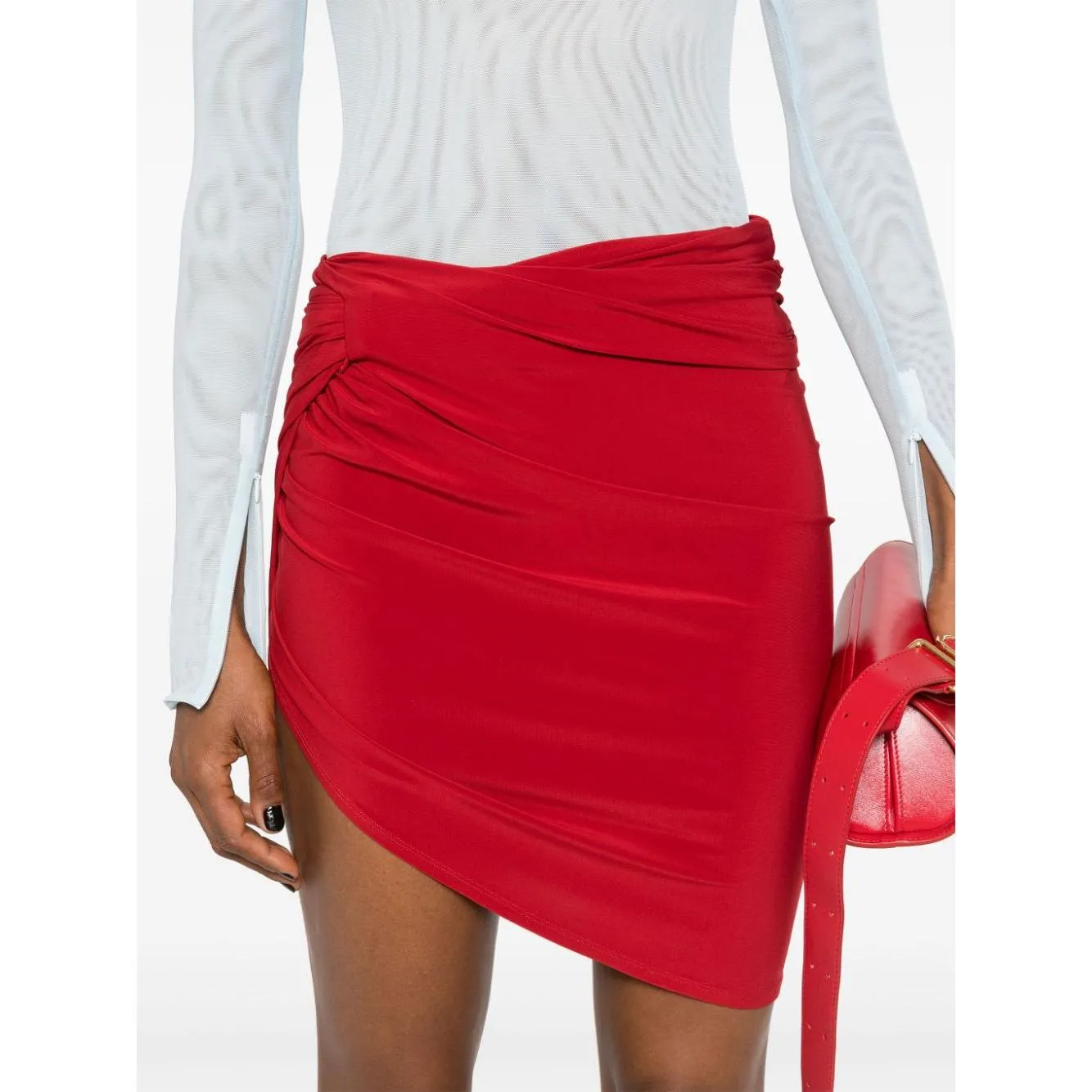 JACQUEMUS Skirts Red