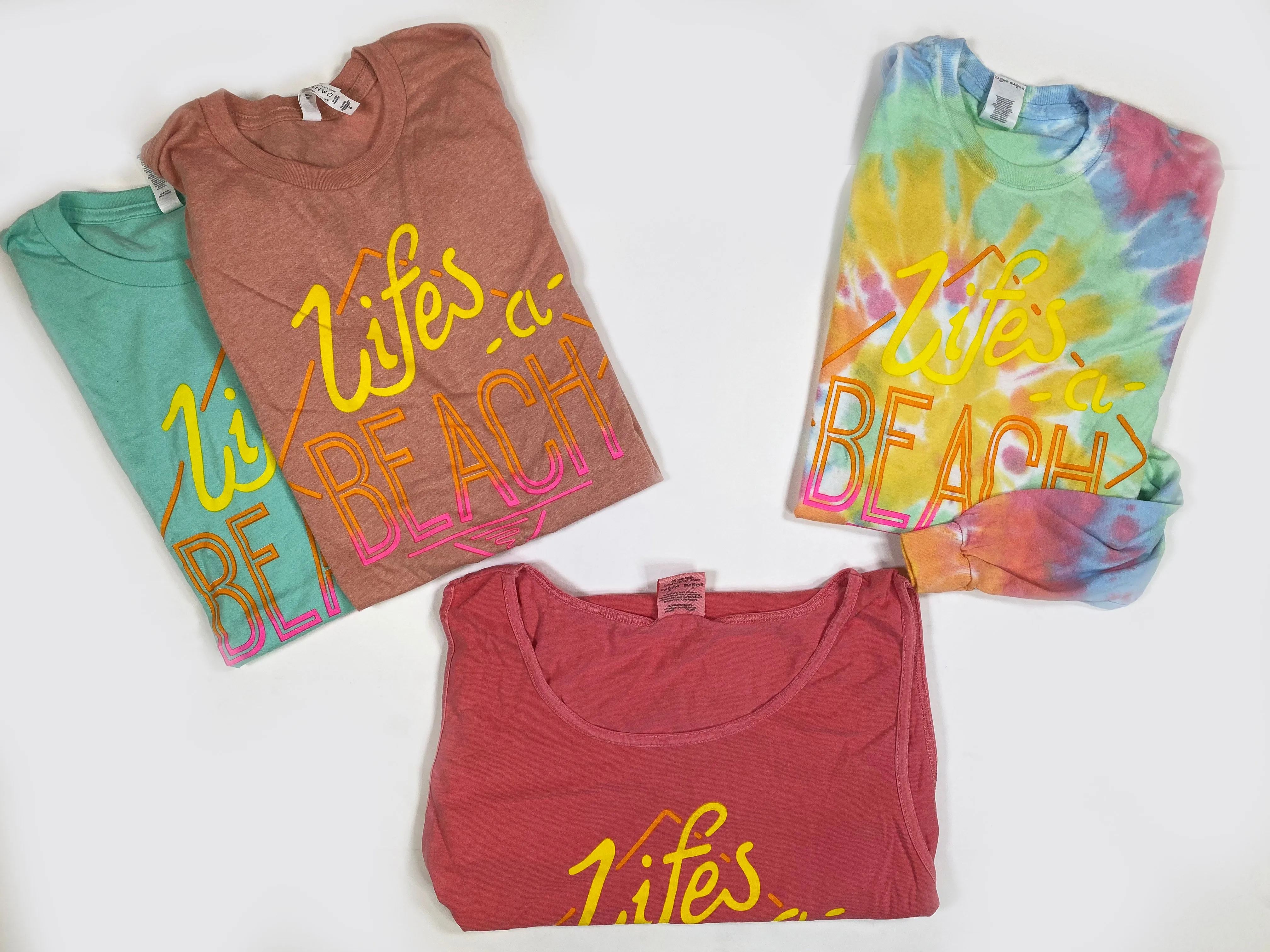 **LIMITED EDITION** Life's A Beach Tops**