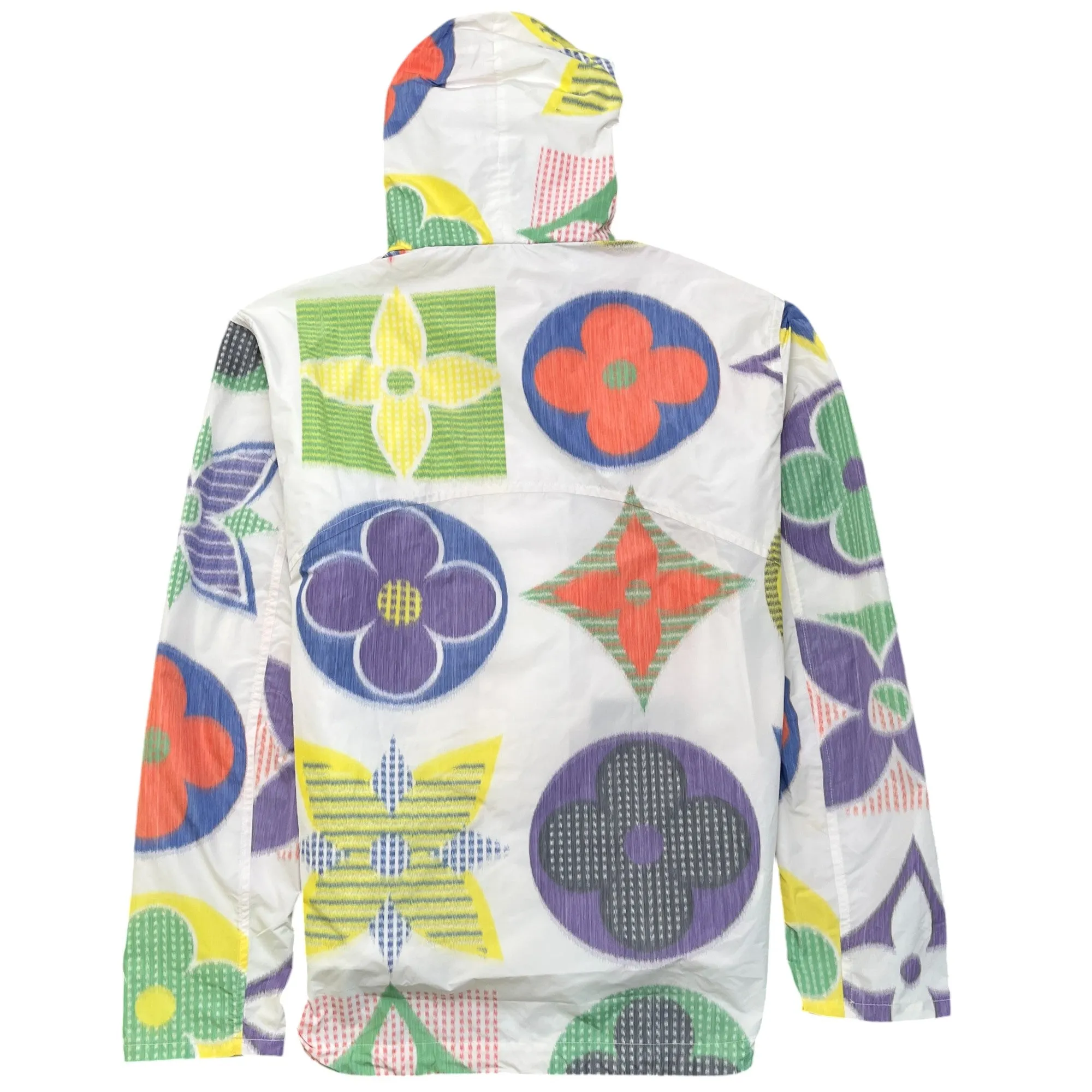 Men's Multicolour Monogram Windbreaker White Size IT 50 / L