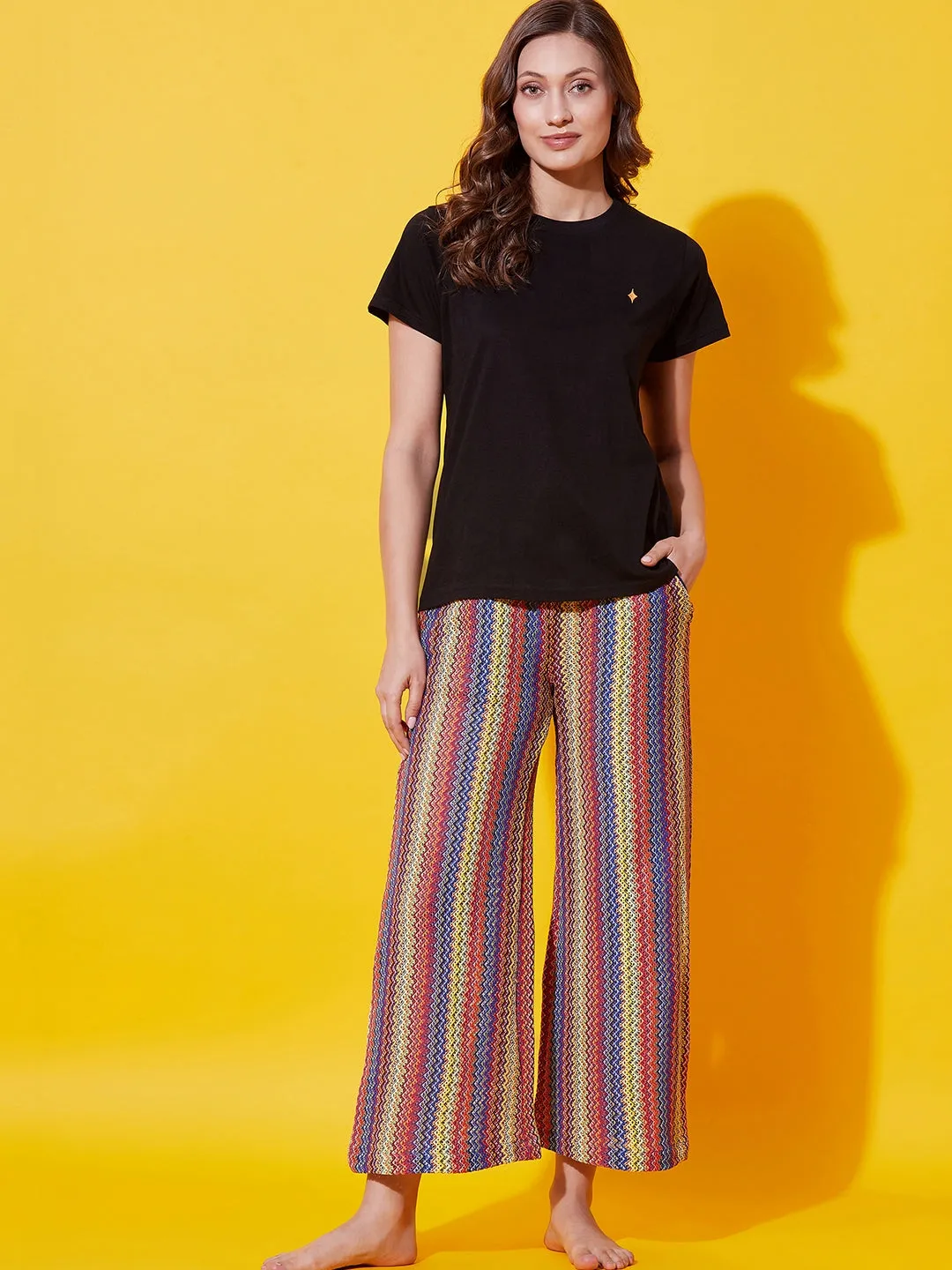 Multi Color Knitted Lounge Pants (Final Sale)