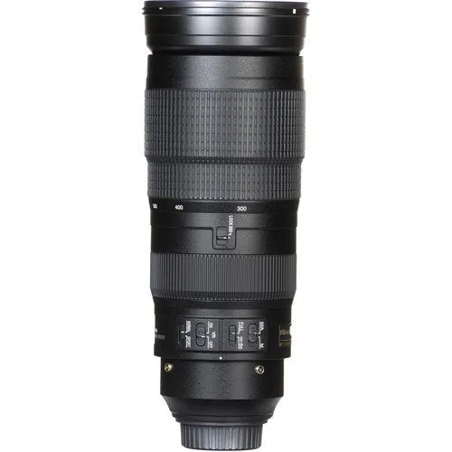 Nikon AF-S NIKKOR 200-500mm f/5.6E ED VR Lens with 12 in Flexible Tripod and 72 in Professional Heavy Aluminum Tripod