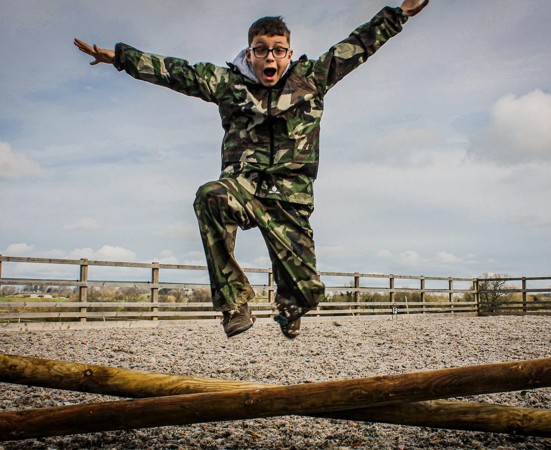 Original Camo Green Waterproof Jacket