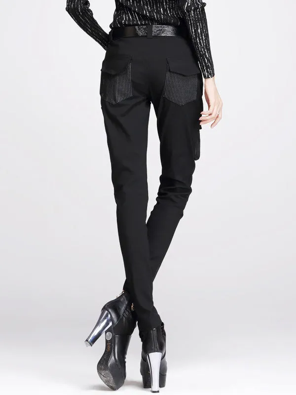 Original Cool Split-Joint With Pockets Zipper Casual Pants Bottoms