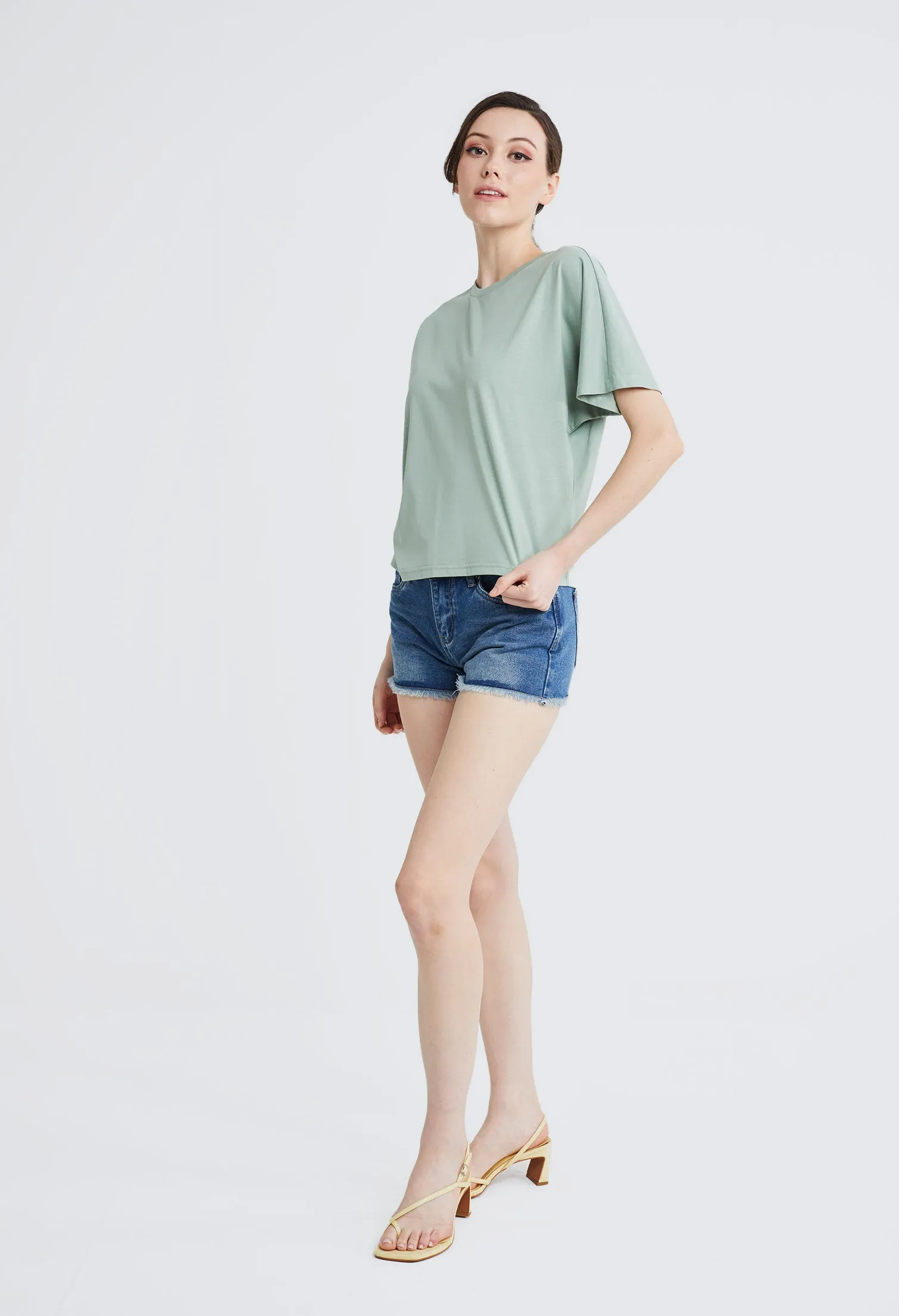 Oversized Boxy Shirt Top