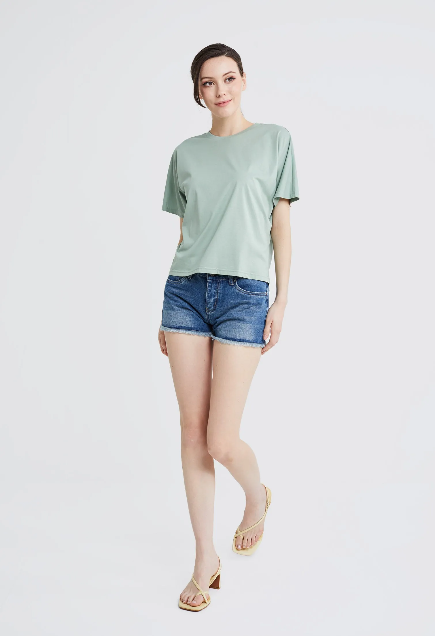 Oversized Boxy Shirt Top