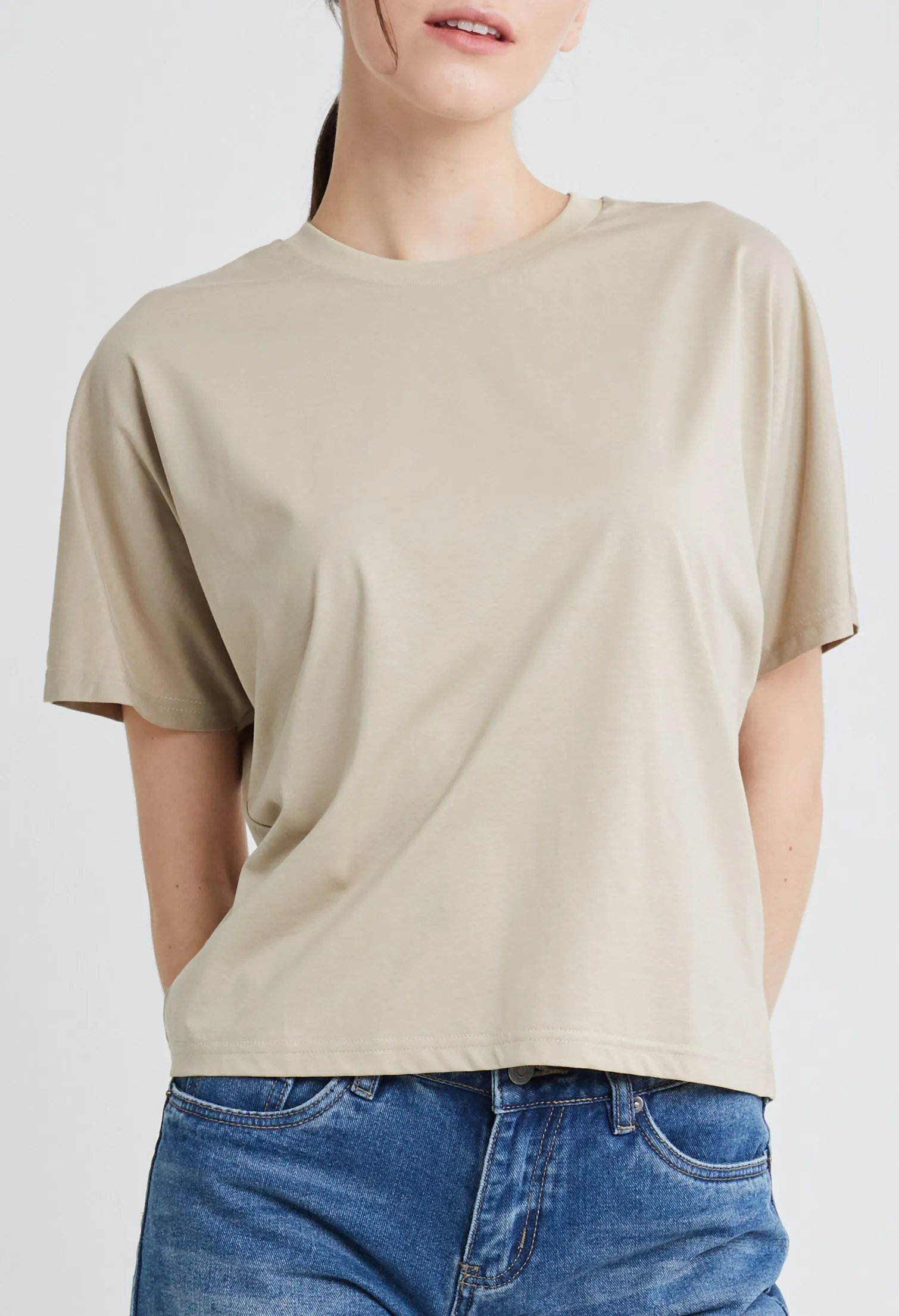 Oversized Boxy Shirt Top