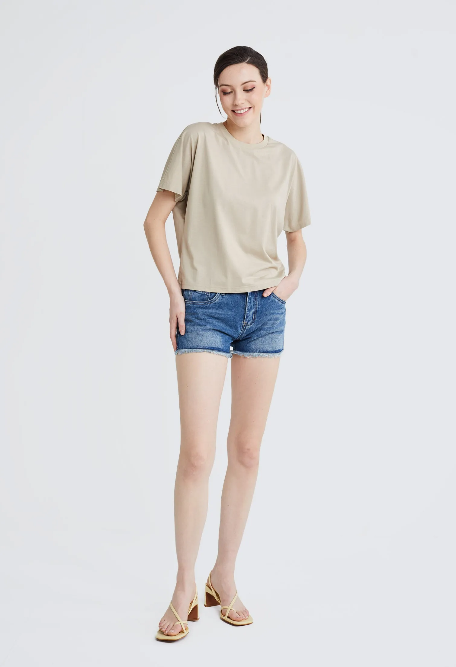 Oversized Boxy Shirt Top