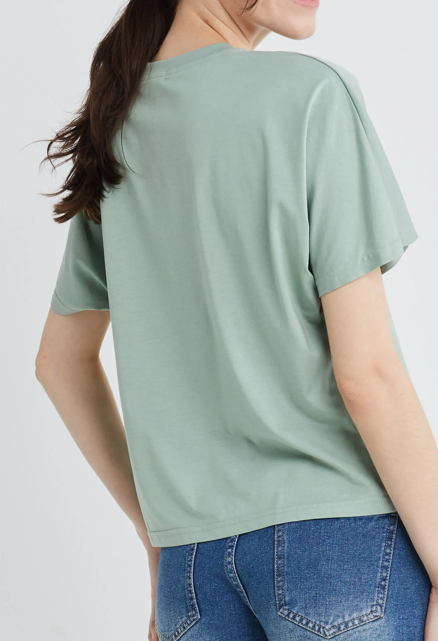 Oversized Boxy Shirt Top