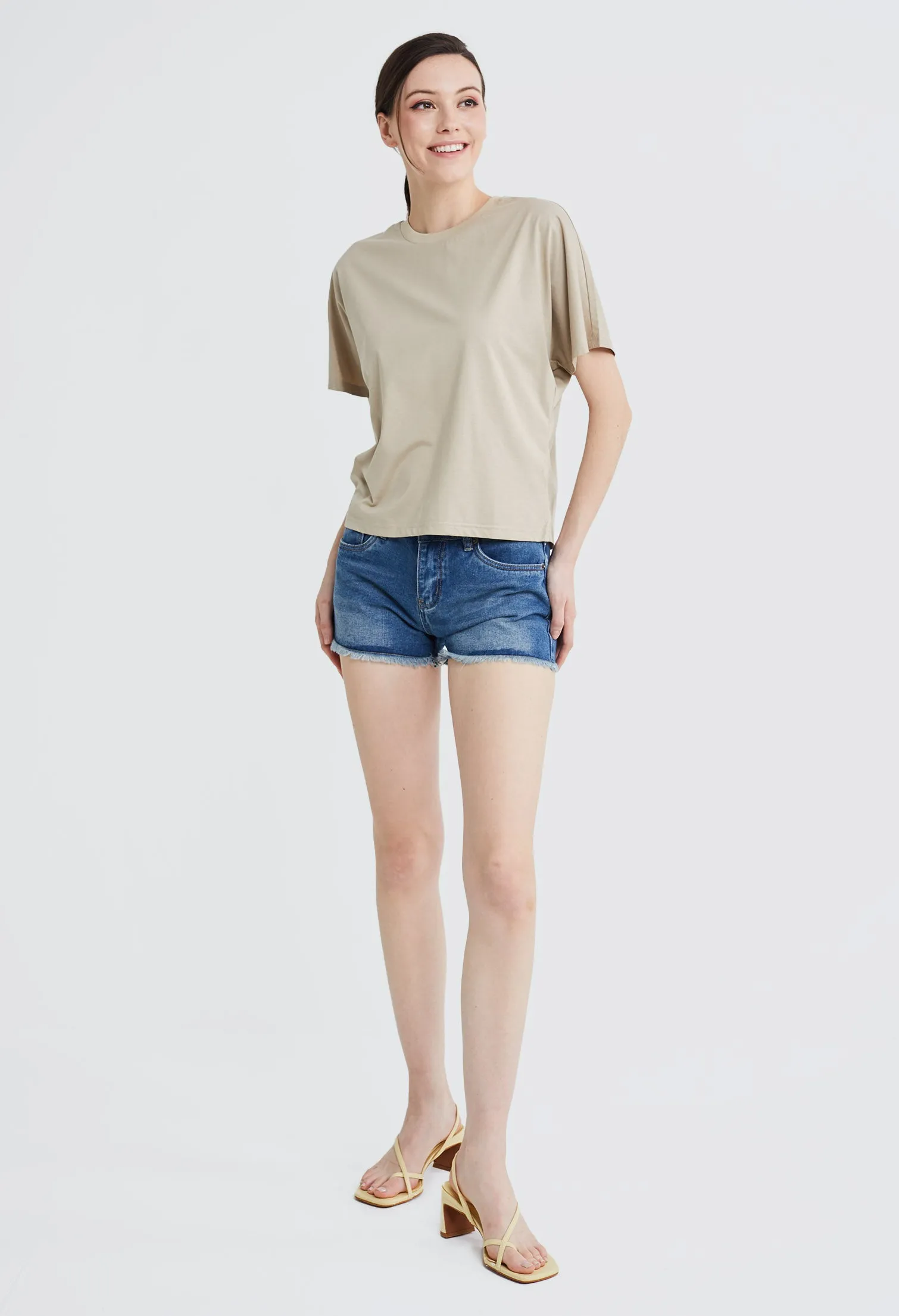 Oversized Boxy Shirt Top