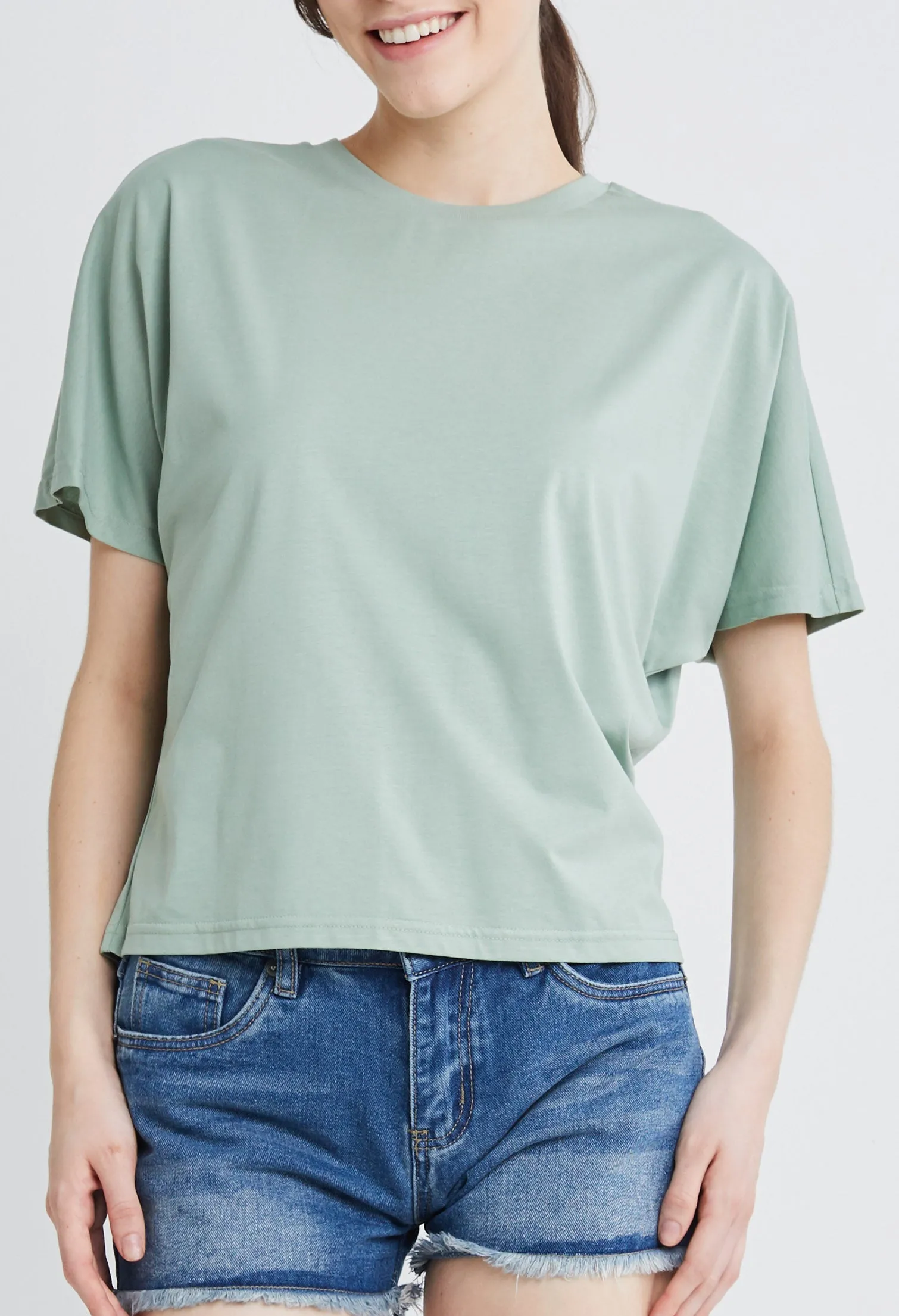 Oversized Boxy Shirt Top