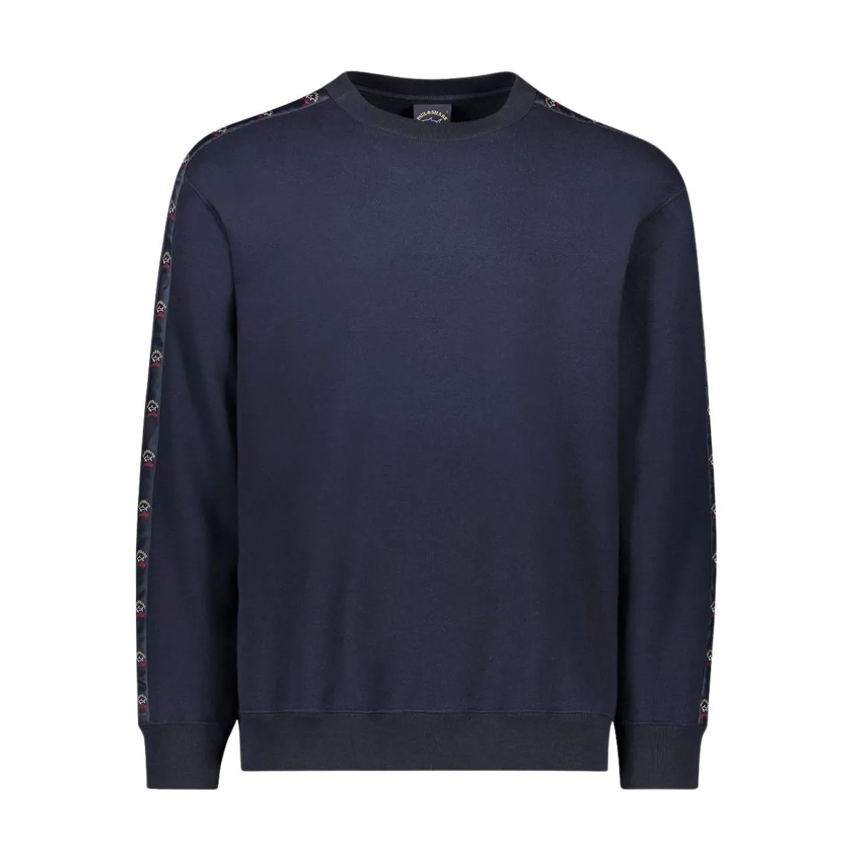 Paul & Shark Organic Cotton Sweatshirt With Logo Tape