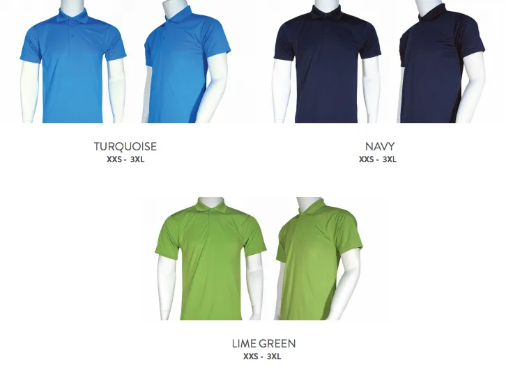 Polo Tee - Performance Interlock Dri-Fit -X