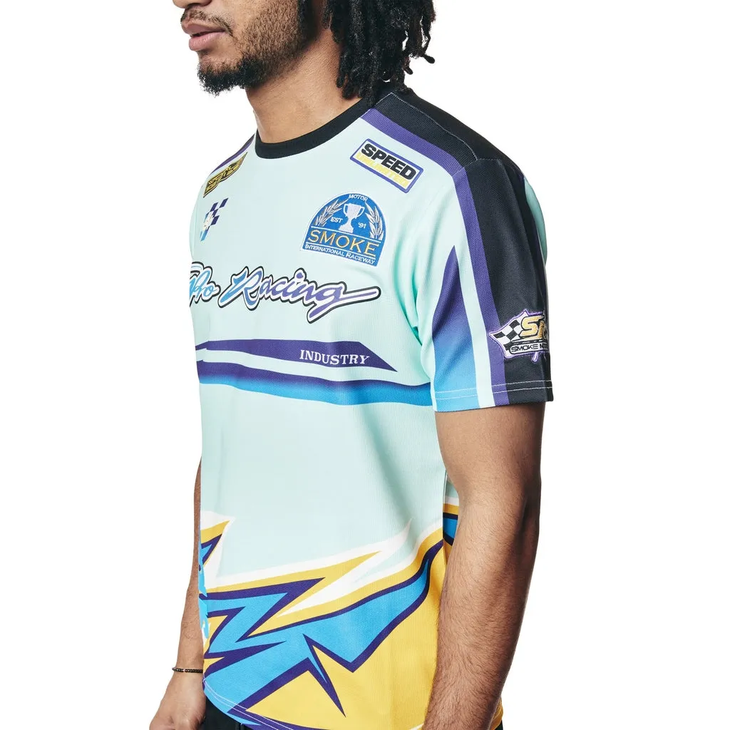 Racing Sublimation SS T-Shirt - Blue