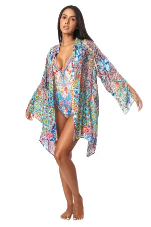 River Bed Easy Shirtdress Cover-Up