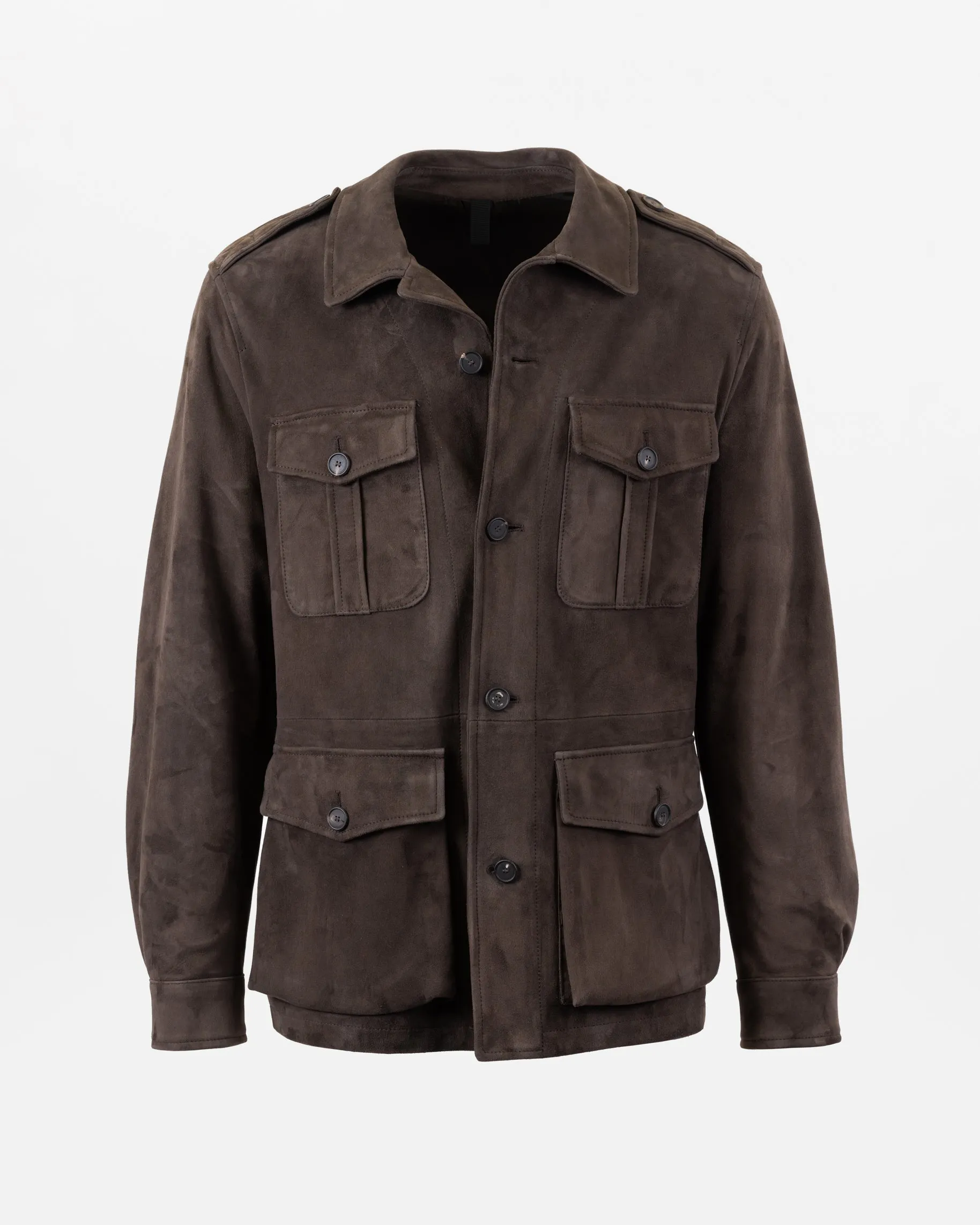 SAHARA  Belted Jacket  - Brown